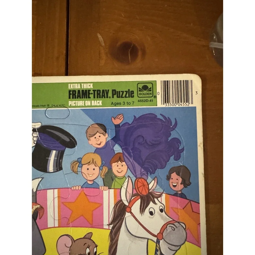 Lot of 3 Frame‎ Tray Puzzle Cat in the Hat, Dr. Suess, GLOFriends Vintage